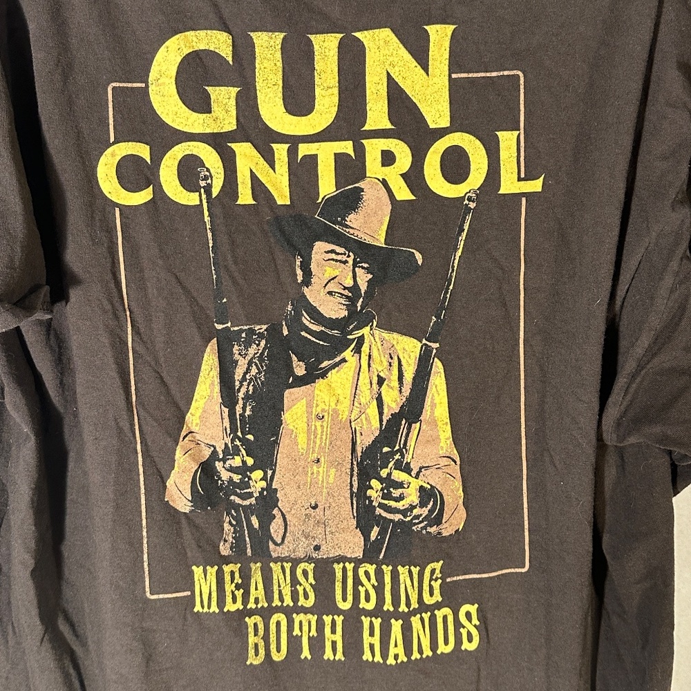 John Wayne Open Range Collection "Gun Control" Br… - image 5